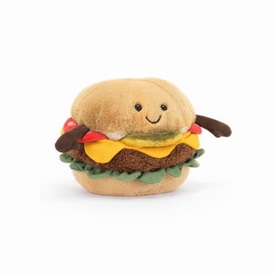 Jellycat Burger USA | 59274KFEH